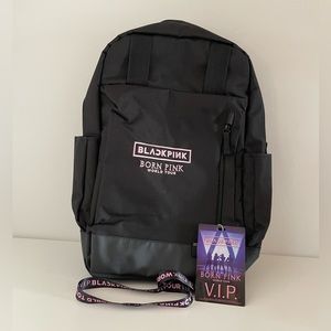 Blackpink Born Pink World Tour VIP Backpack and Laynard